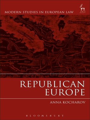 cover image of Republican Europe